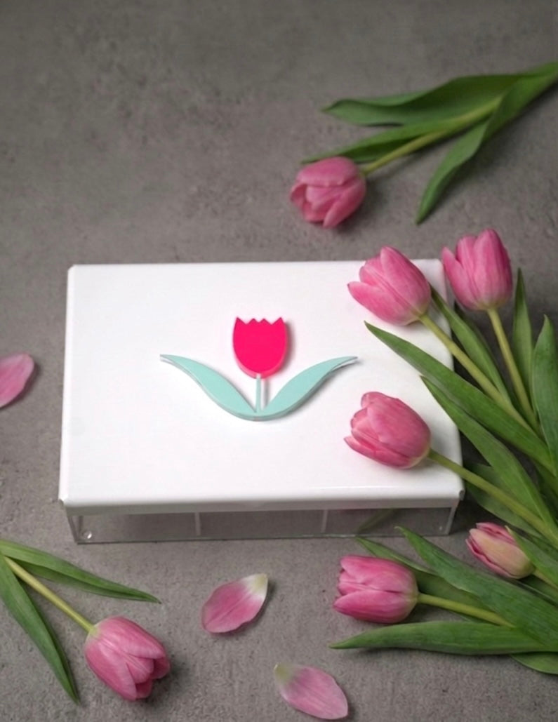 Elegant plexi boxes filled with naturally sweet, healthy stuffed dates & healthy chocolate crispy bars (available in 2 sizes)